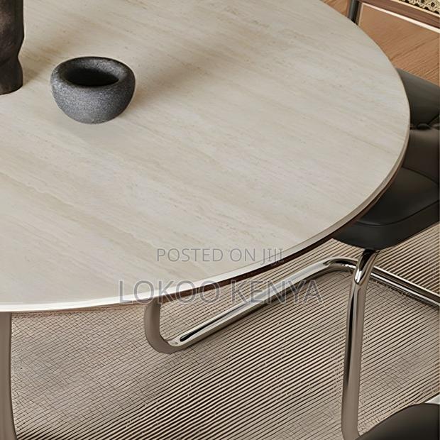 Dining Table: Round 2-Seater Dining Table Set - thumbnail 4