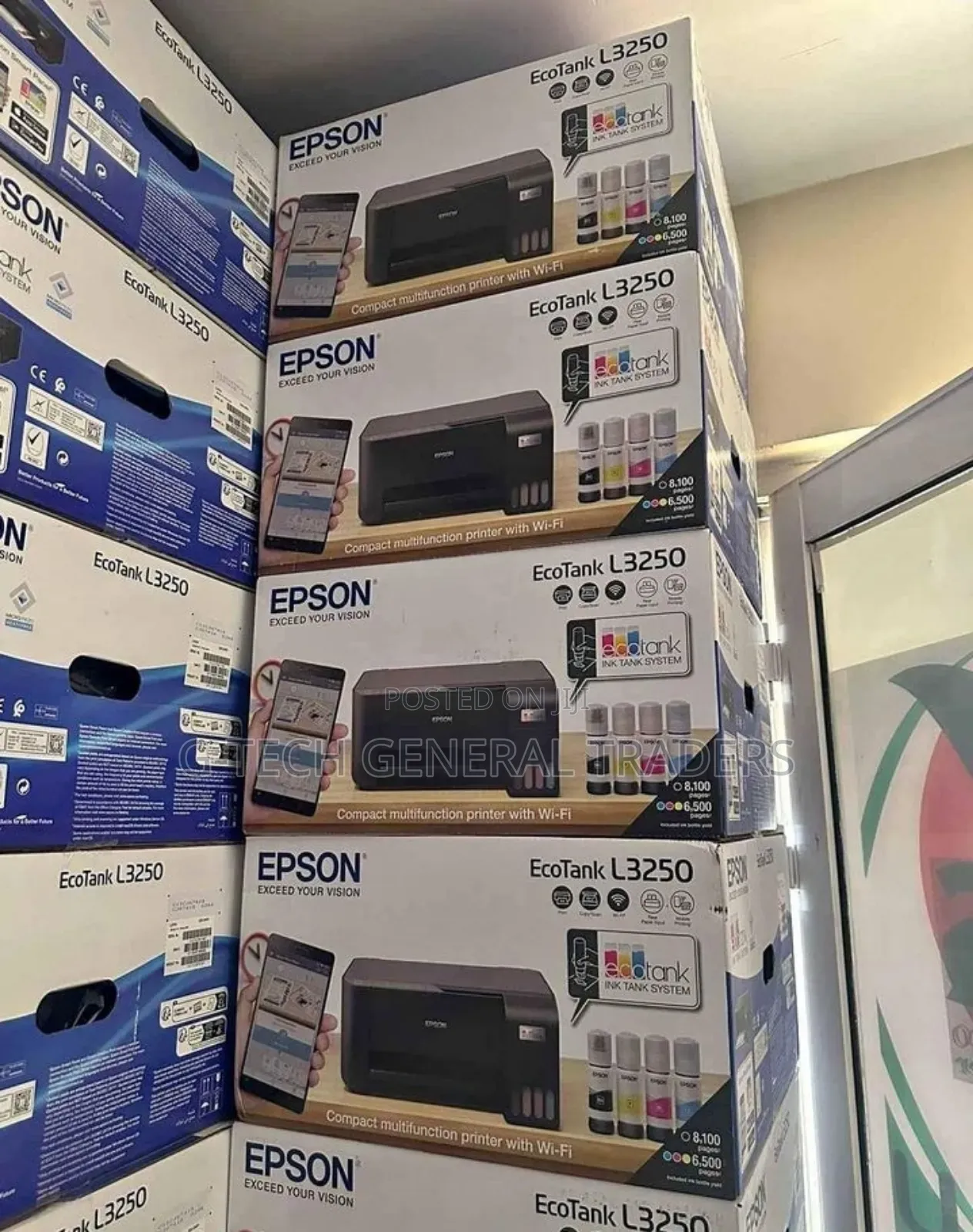 Epson All in One Printer; Print,Scan and Copy-L3250