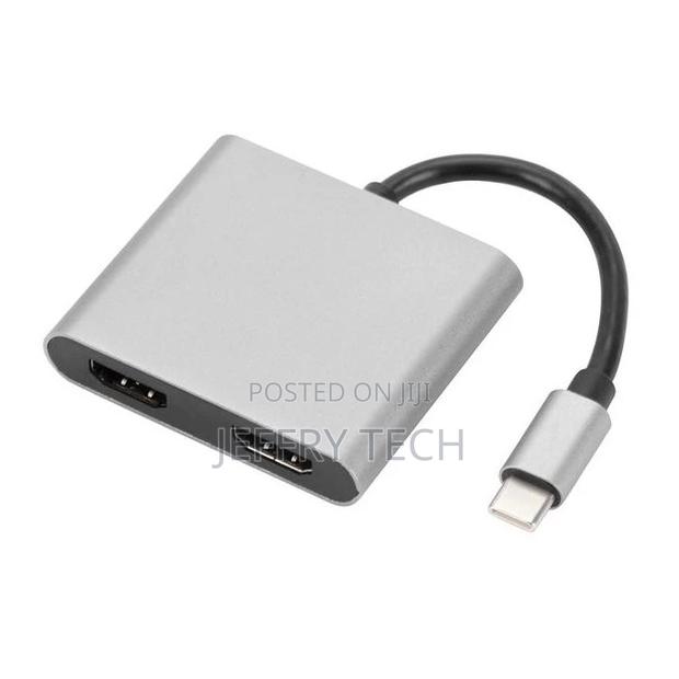 Usb Type-C to HDM Usb 3.1 to Hdmi-Compatible Adapter Cable 4 - thumbnail 2