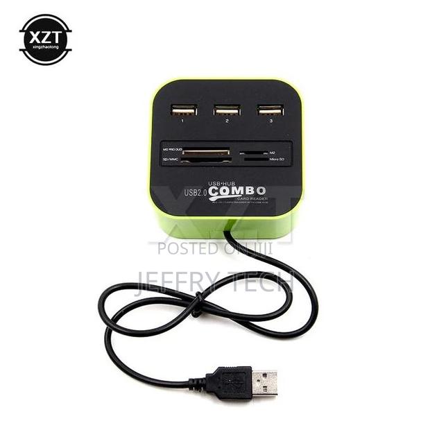 Multifunction Usb Hub Combo All in One Usb 2.0 Micro Sd High - main view