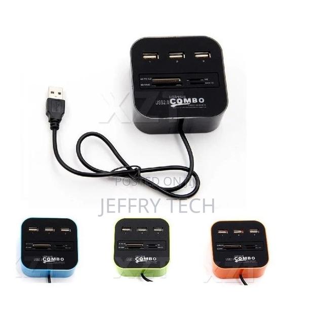 Multifunction Usb Hub Combo All in One Usb 2.0 Micro Sd High - thumbnail 2