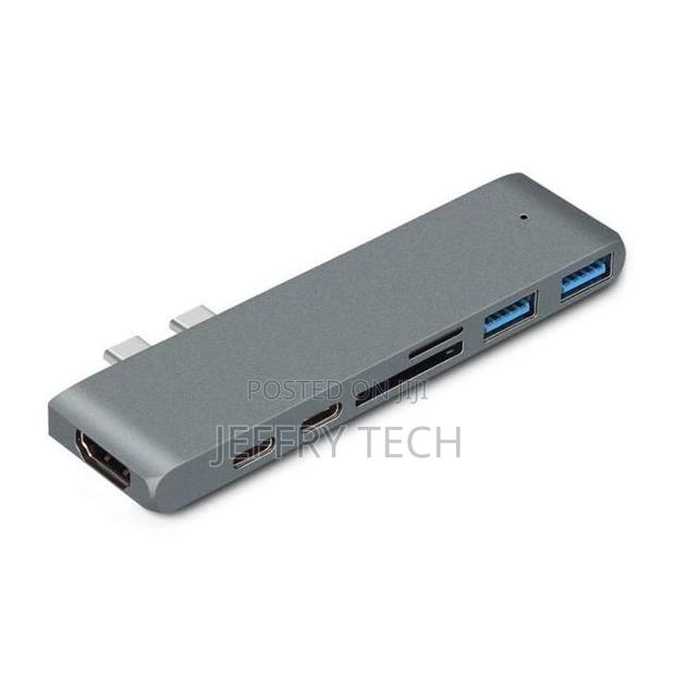 Type C Hub Adapter Dongle Compatible for Macbook 13" 15" 20 - main view