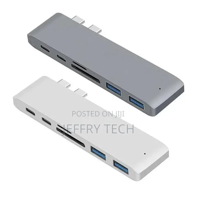 Type C Hub Adapter Dongle Compatible for Macbook 13" 15" 20