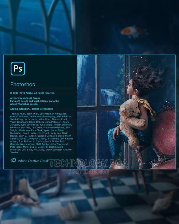 Adobe Photoshop 2020 - main view