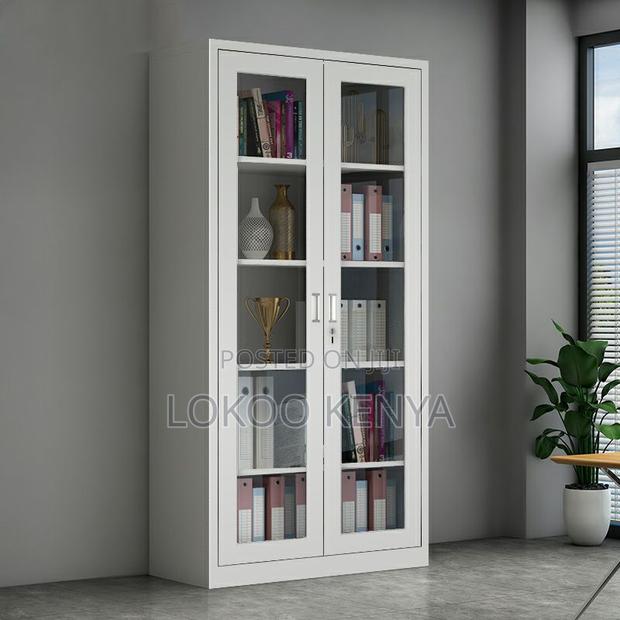 Cabinets: Modern Grey Steel Filling Cabinet