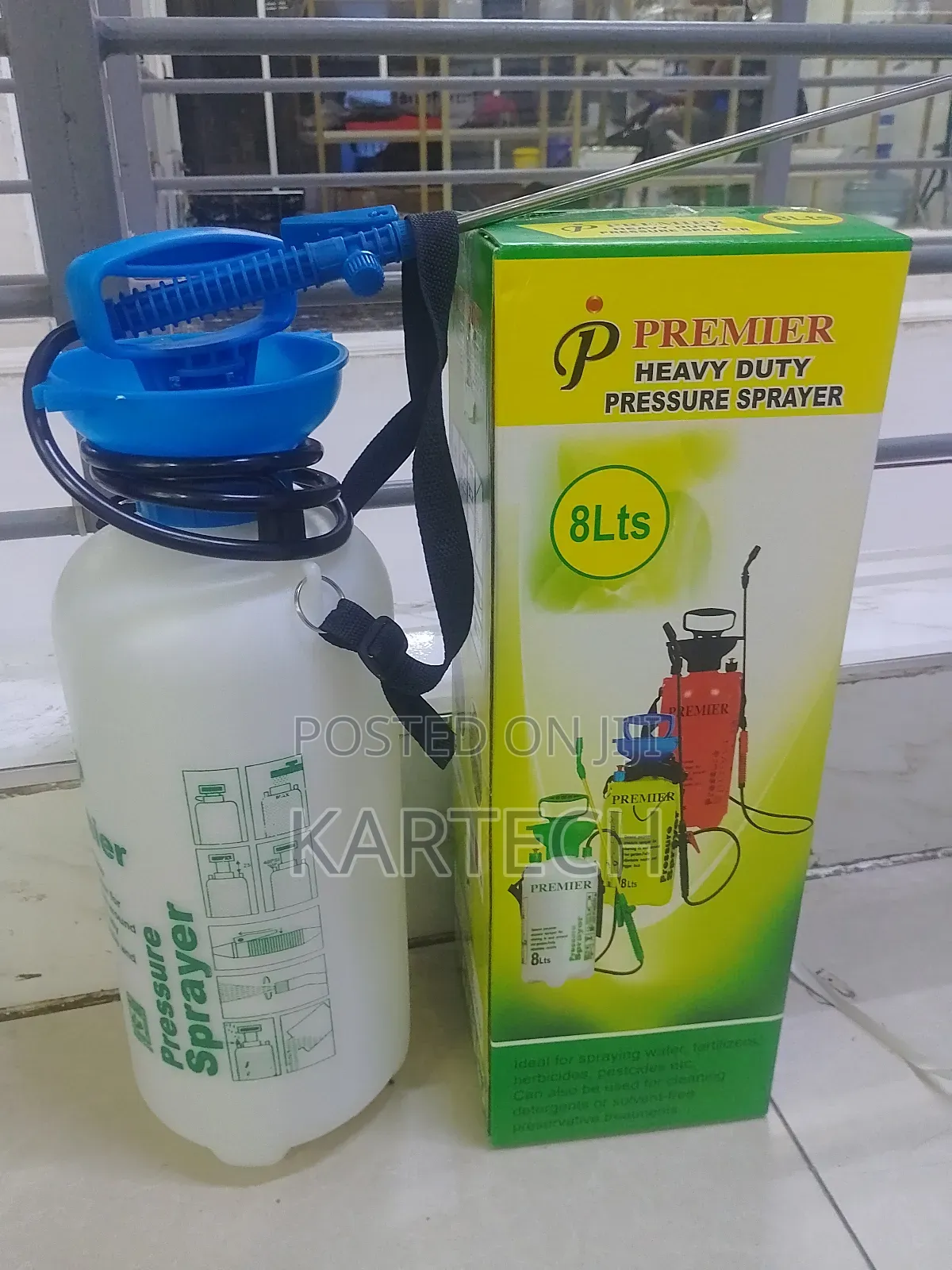 Heavy Duty Pressure Sprayer 8 Litres