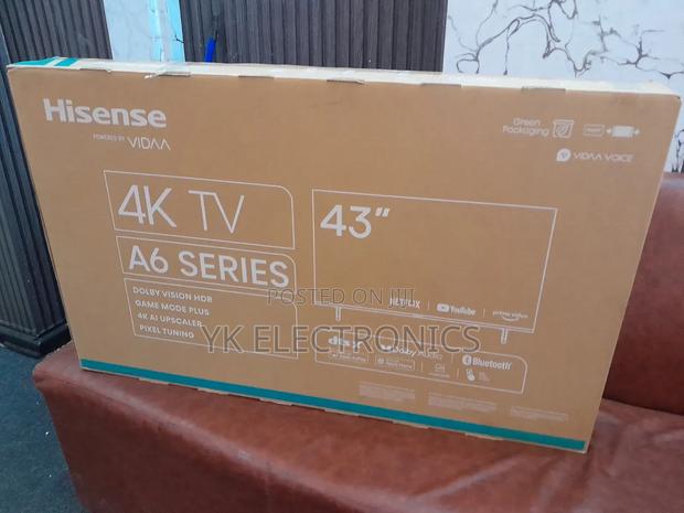 Hisense 43 Inch Smart Uhd Tv 43a6k - thumbnail 2