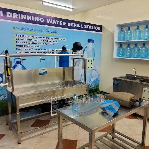 Refill Station Machine/Municipal Water Purifier _500lph