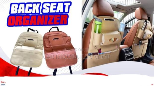 Car Front Seats Back Side Leather Organizers