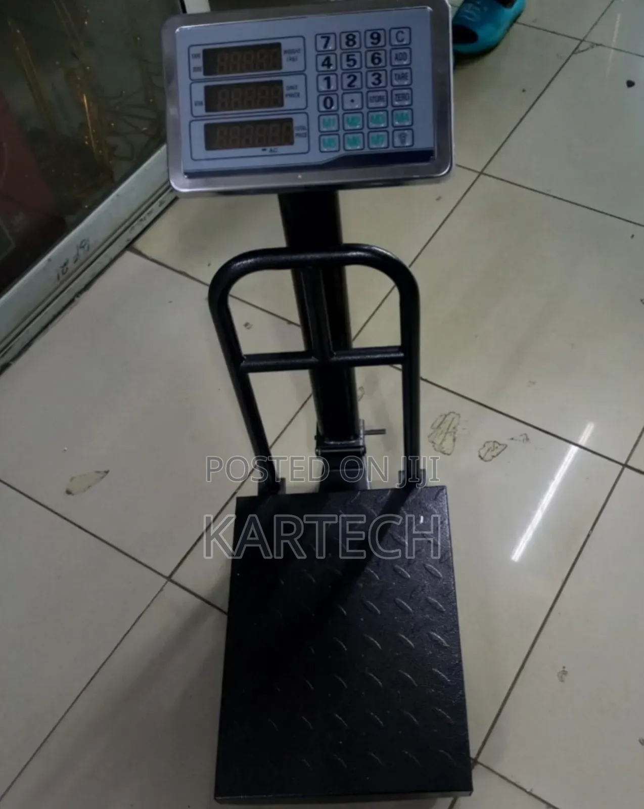 150kgs Digital Platform Scale With Rail