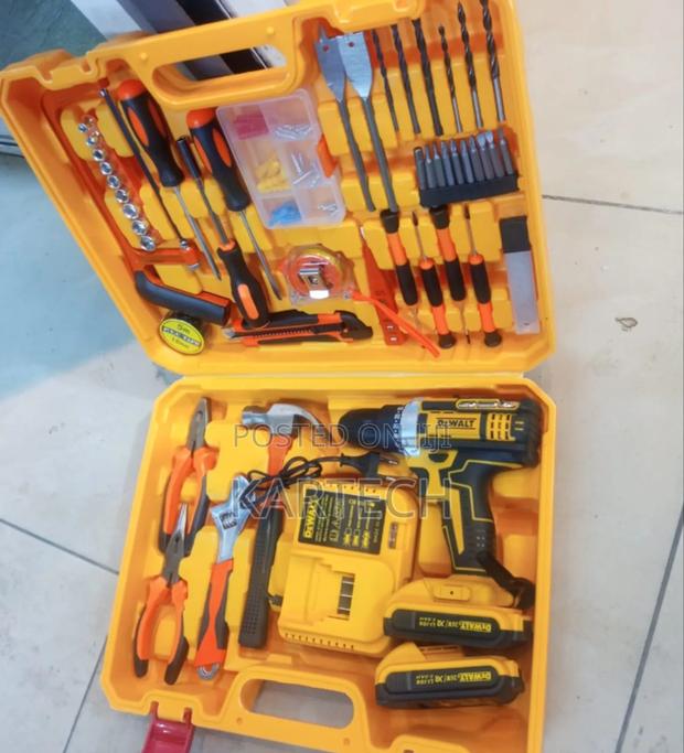 Dewalt 36v Cordless Drill Set With 3 Functions