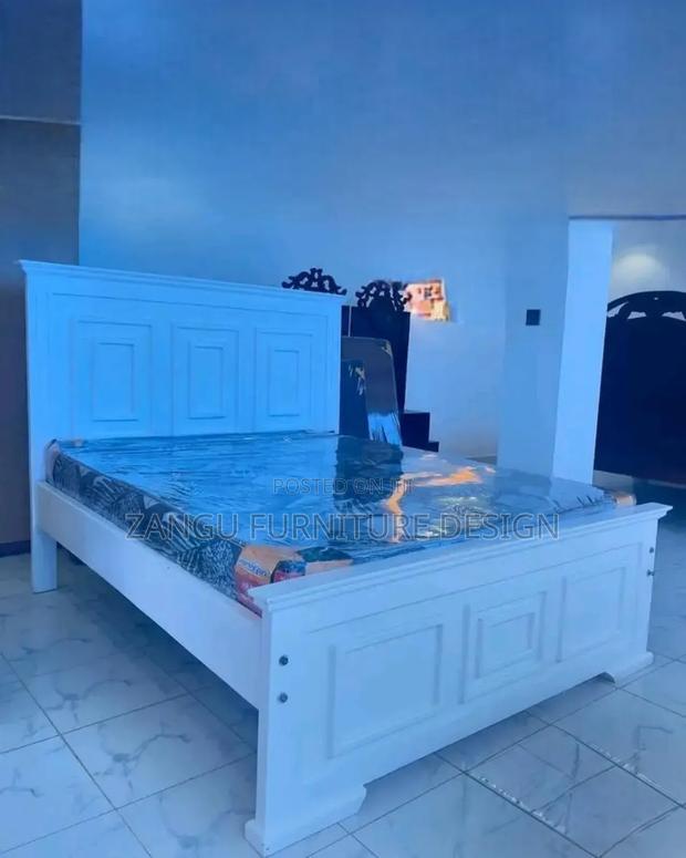 Pure White Bed 5 by 6 - main view