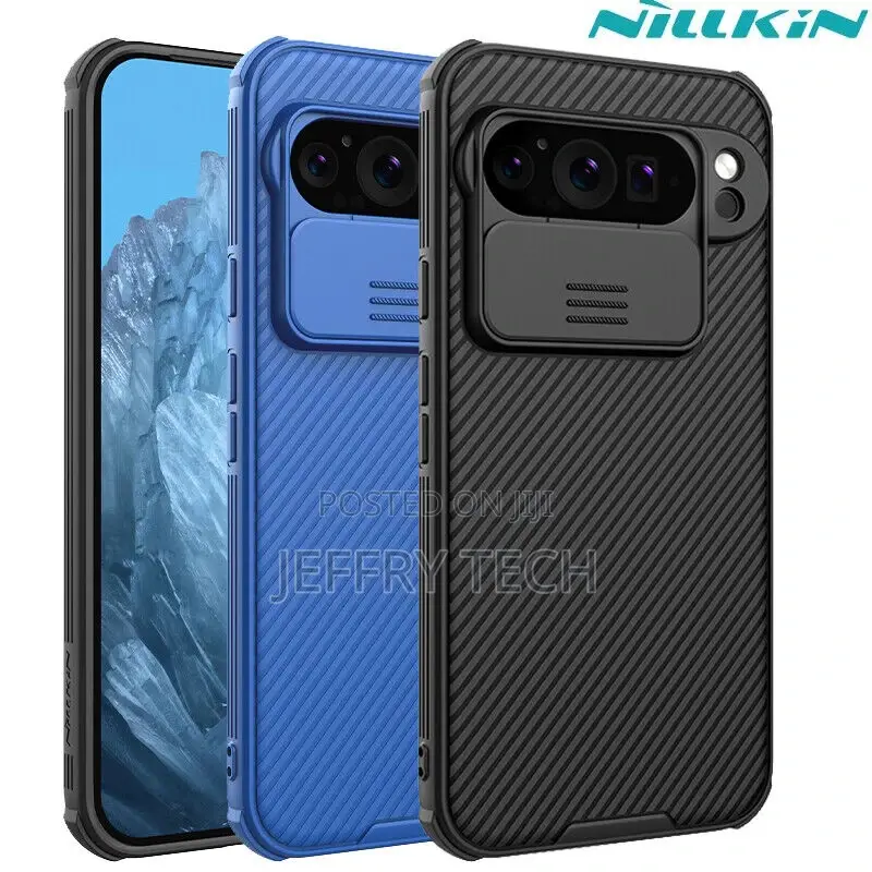 NILLKIN Camera Slide Lens Back Case for Google Pixel 9 Pro