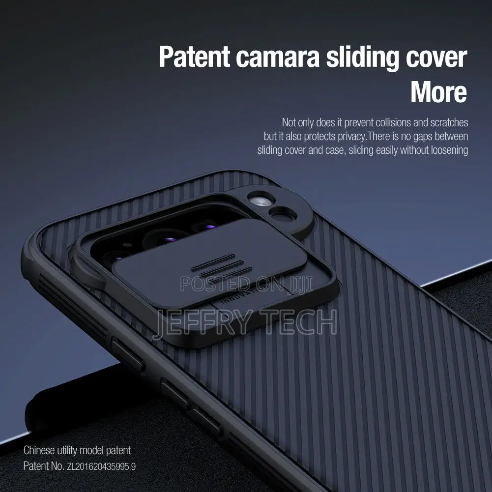 NILLKIN Camera Slide Lens Back Case for Google Pixel 9 Pro