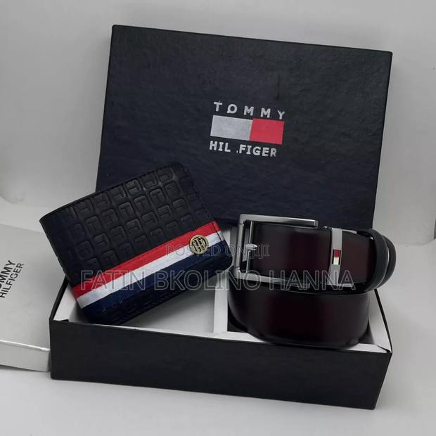 Tommy Hilfiger Mens Belt and Wallet - thumbnail 3