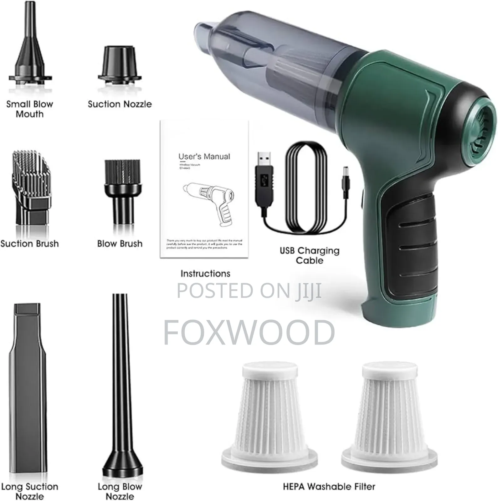 Multifunctional 3in1 Vacuum Cleaner