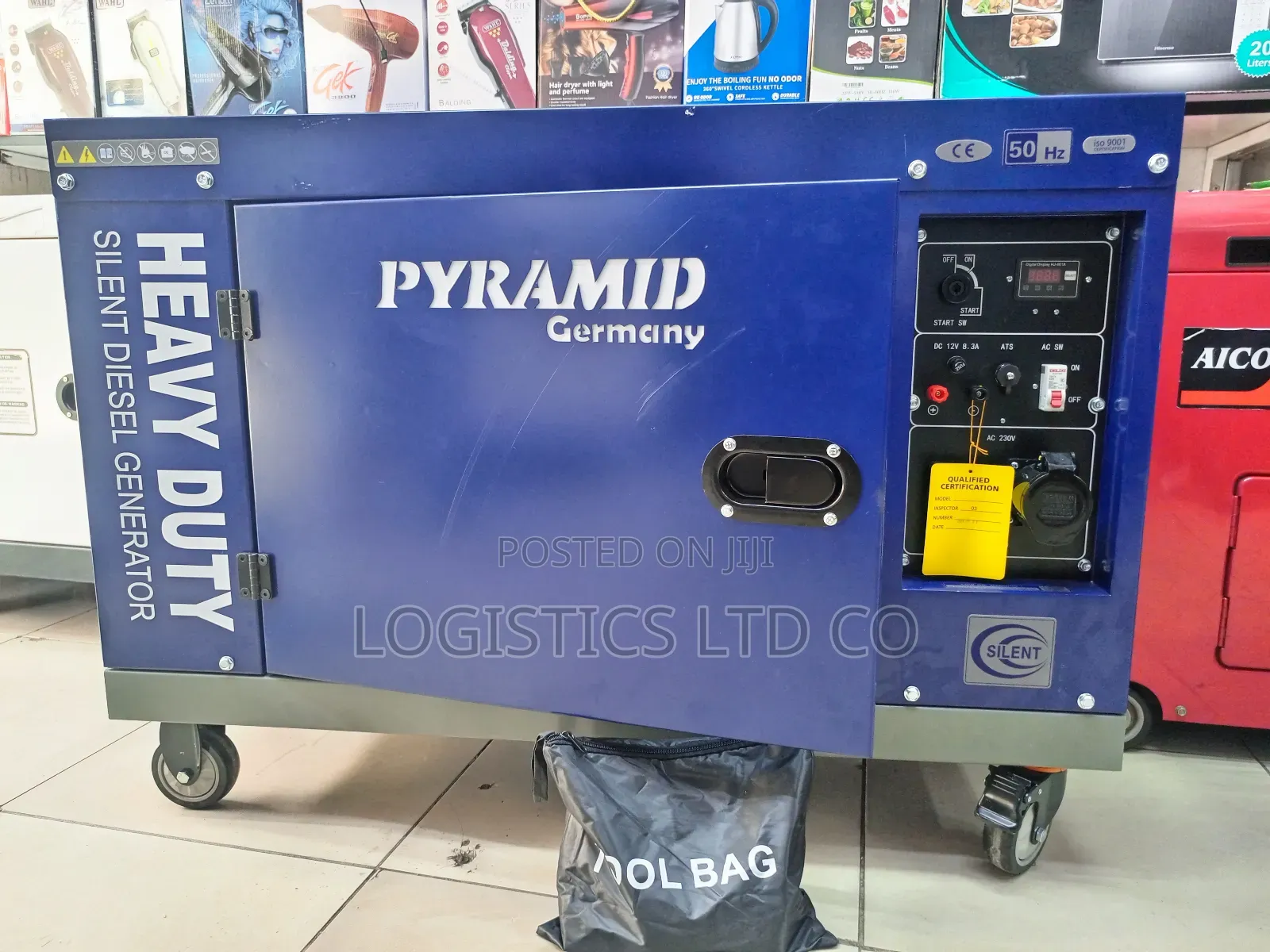 Pyramid Pdg15000es Ats 15kva 1 Single Phase Diesel Generator