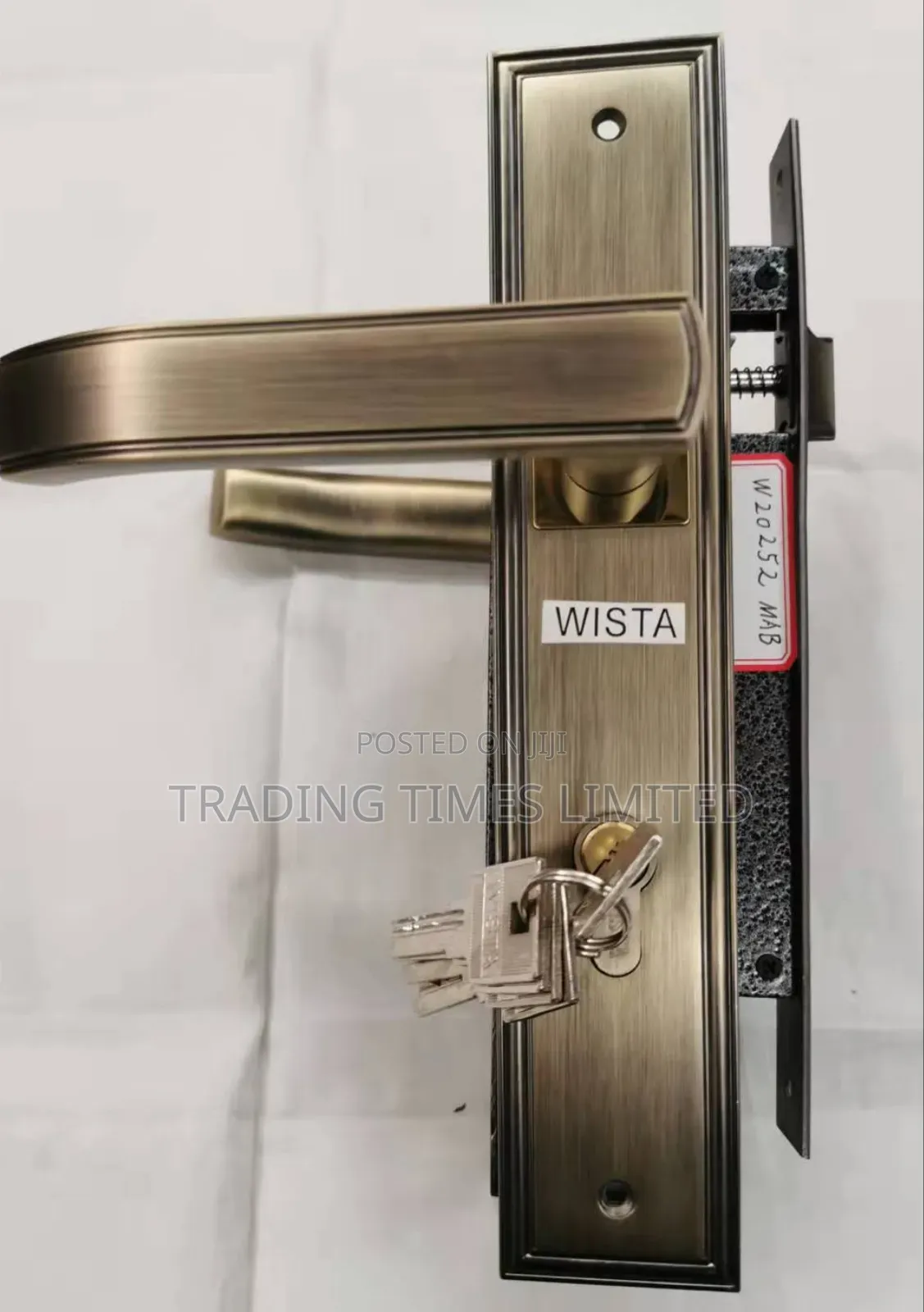 Wista 20252AB for Steel Door Lock