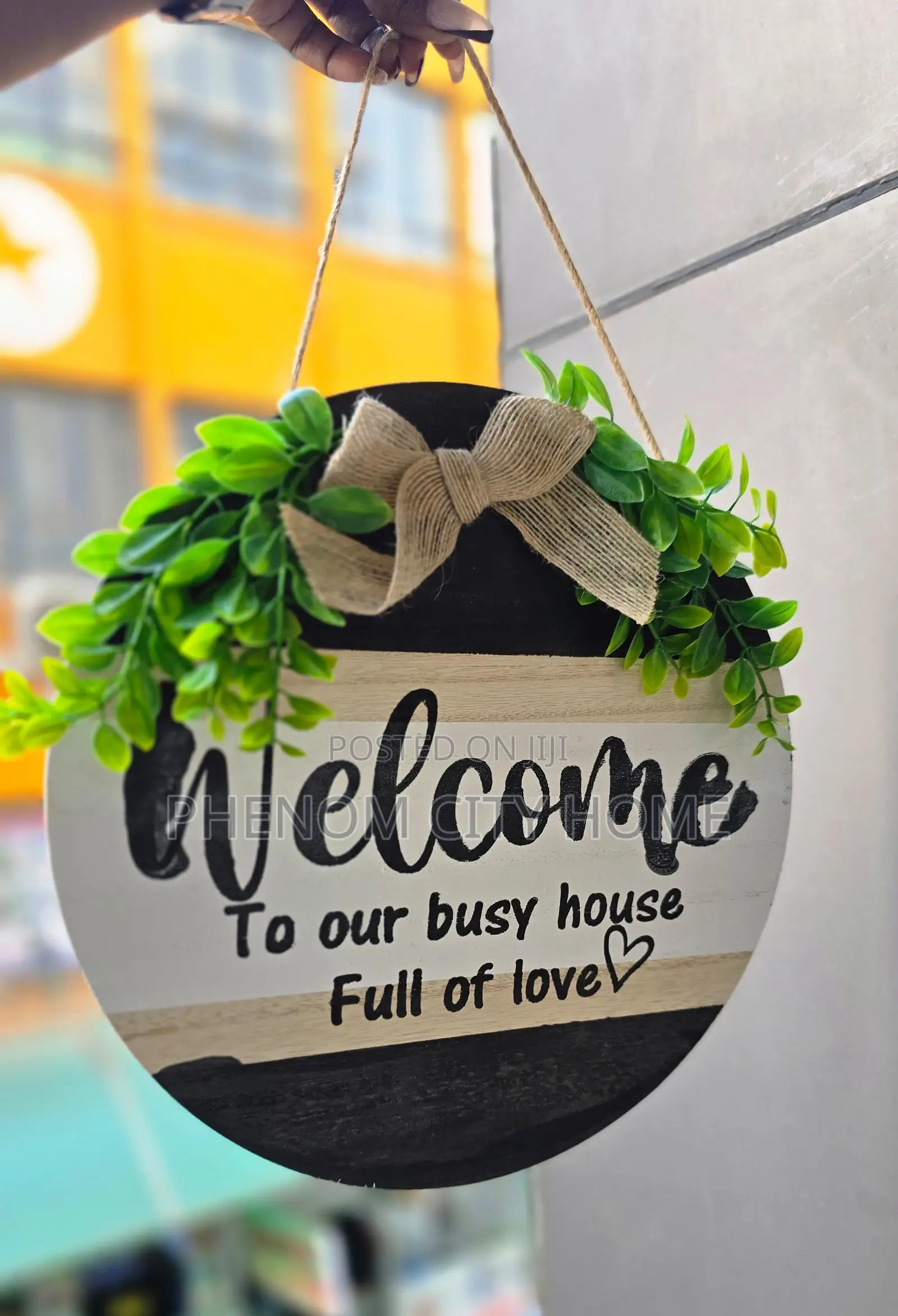 Round Wall Decor Available