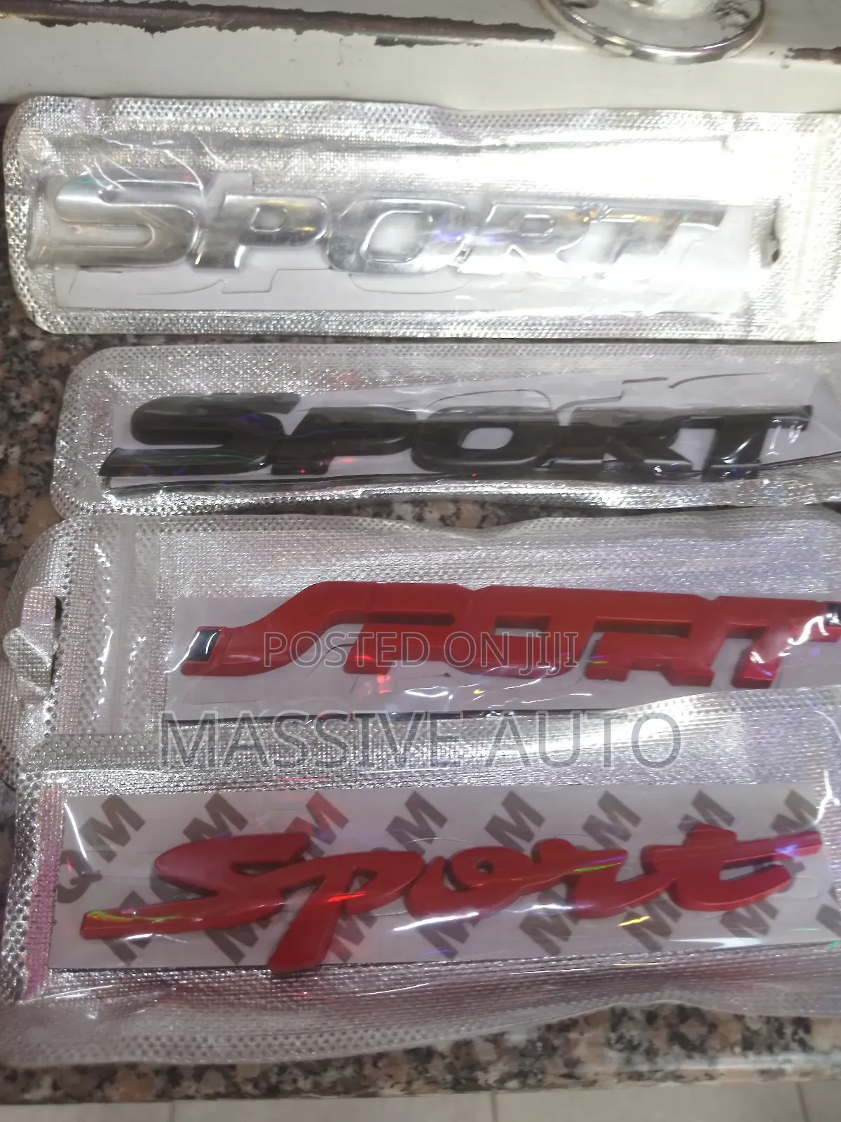 Stylist Auto Sports Car Logo Stickers/ Sports