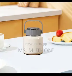 UNBREAKABLE Portable Insulated Thermo Food Flask *