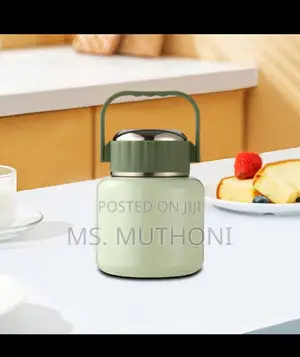 UNBREAKABLE Portable Insulated Thermo Food Flask *