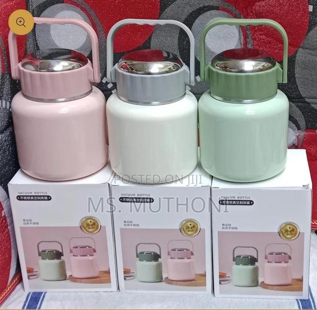 UNBREAKABLE Portable Insulated Thermo Food Flask * - thumbnail 6