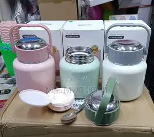 UNBREAKABLE Portable Insulated Thermo Food Flask *