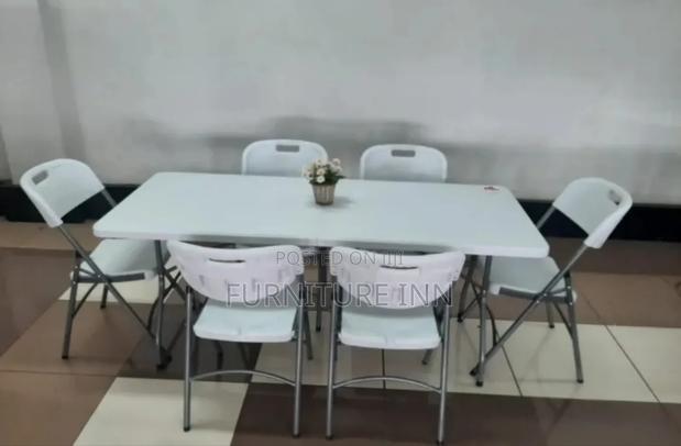 6 Seater Restaurant Foldable Table and Chair