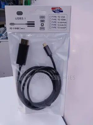 Usb C to Displayport 1.4 Cable 3.3 Ft, Supports 4k60hz
