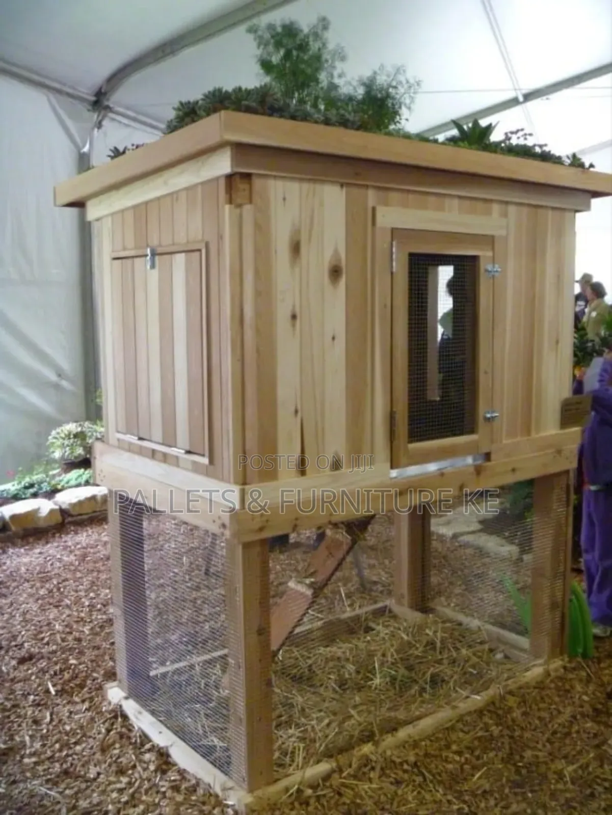 Wooden Poultry Pathway