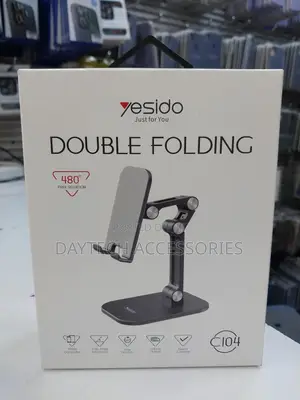 Yesido Double Folding Free Rotation Support Mobile Phone
