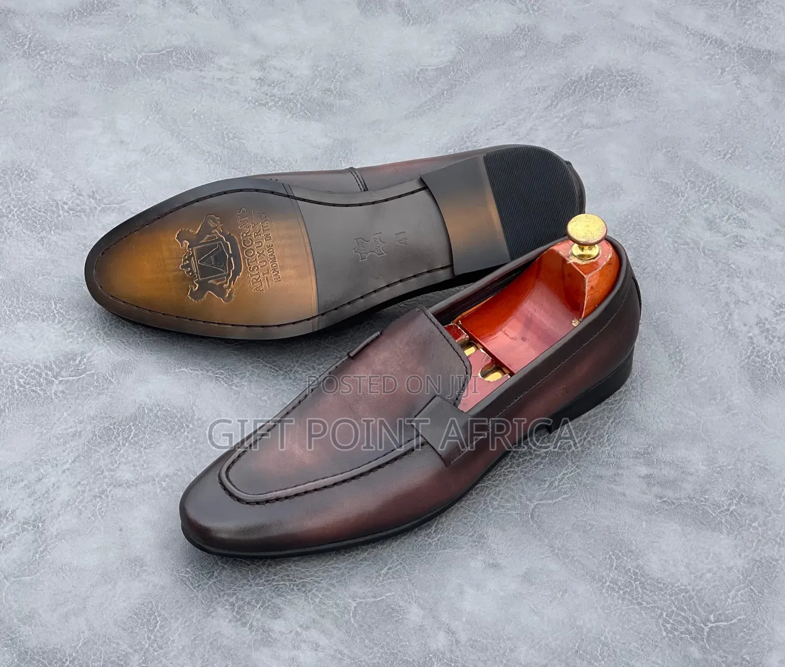 Aristocrats Italian Official Leather Shoes for Men