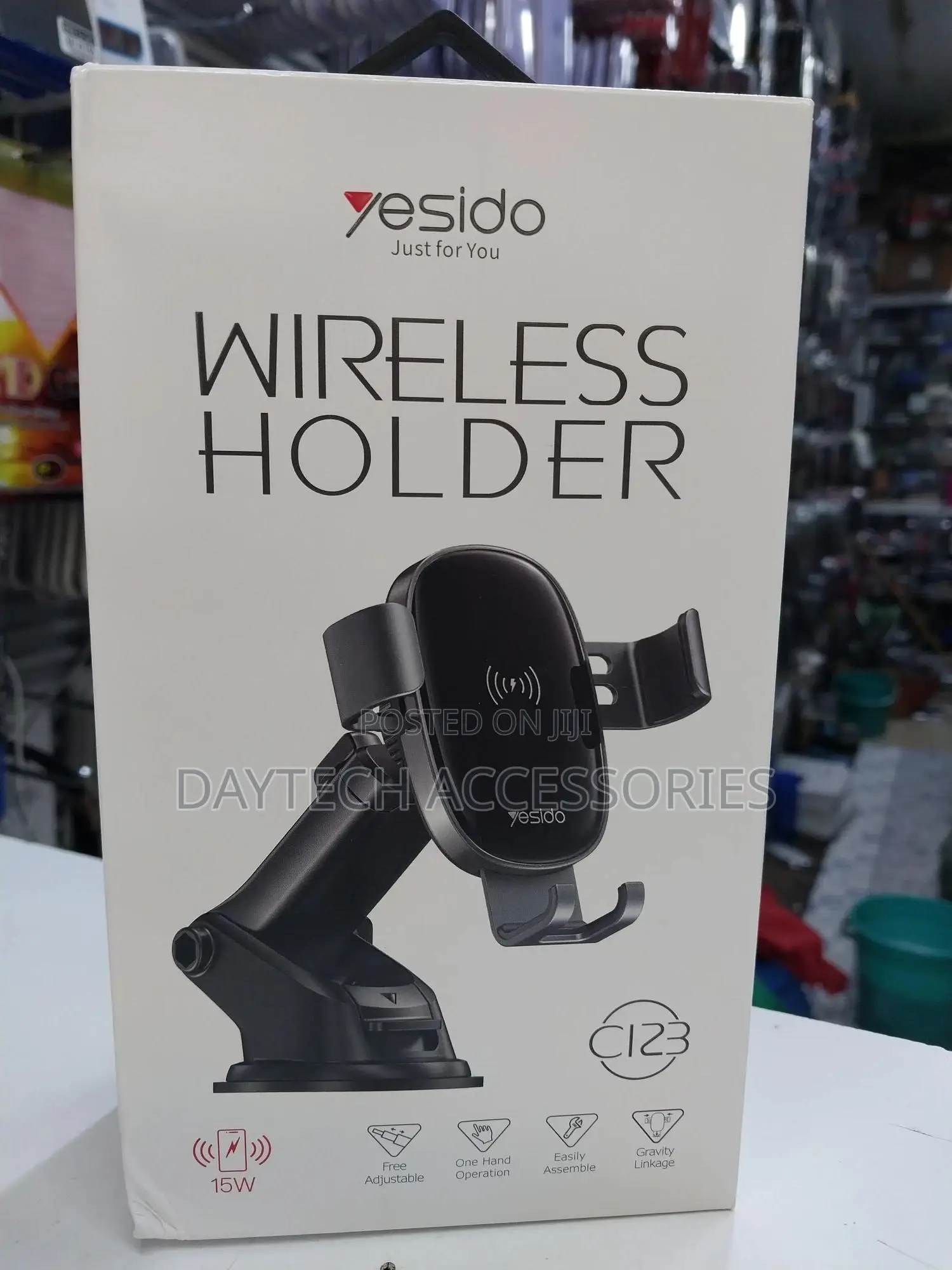 Yesido Fast Charger Car Mobile Holder Stand – C123