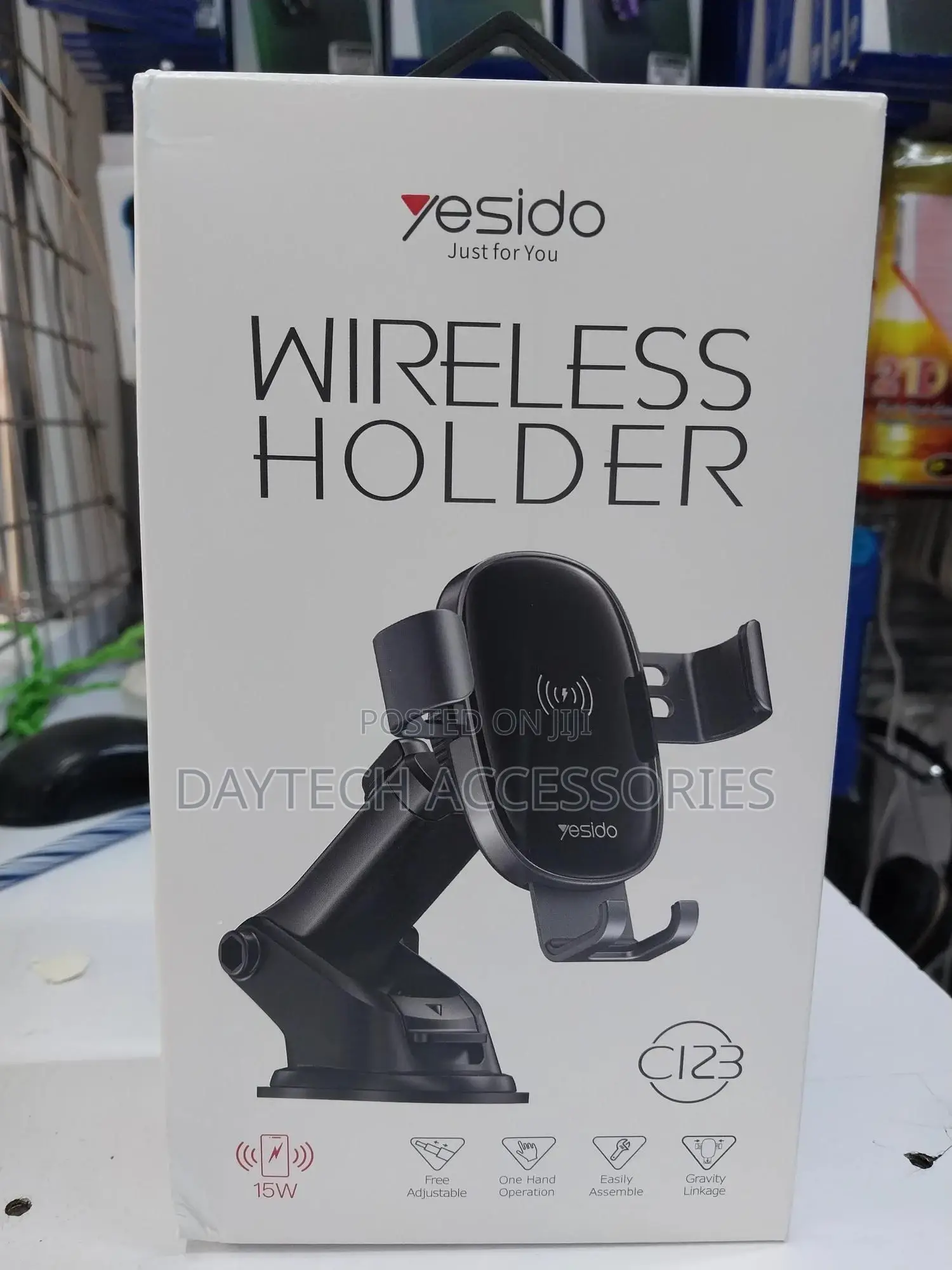 Yesido Fast Charger Car Mobile Holder Stand – C123