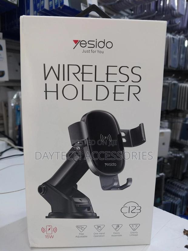 Yesido Car Mount Phone Gravity Holder Wireless Charging