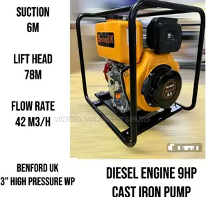 Benford UK 3"High Pressure DIESEL Water Pump