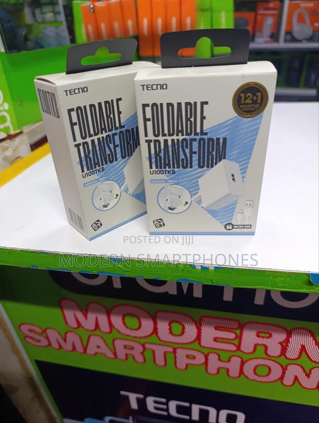 Tecno Foldable Transform U100TKB Usb Charger - thumbnail 4