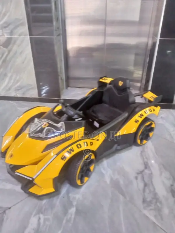 Kids Electric Sports Car – Remote Control, Realistic Sounds