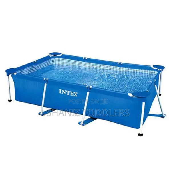Intex Metallic Swimming Pool 300cm by 200cm by 75cm