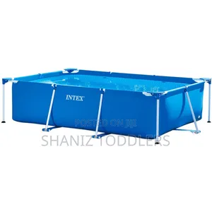 Rectangular Metallic Frame Swimming Pool