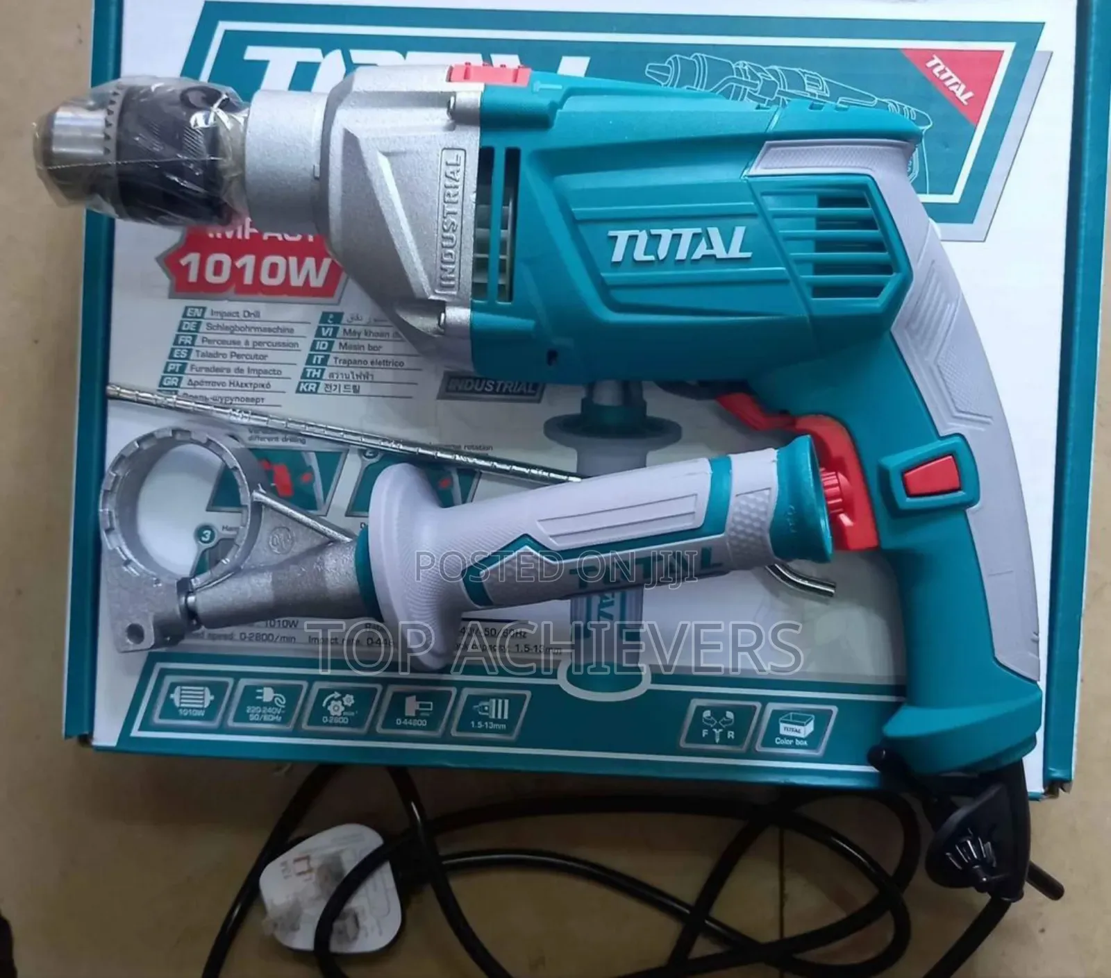 Quality Electric Impact Drill 1010w Total