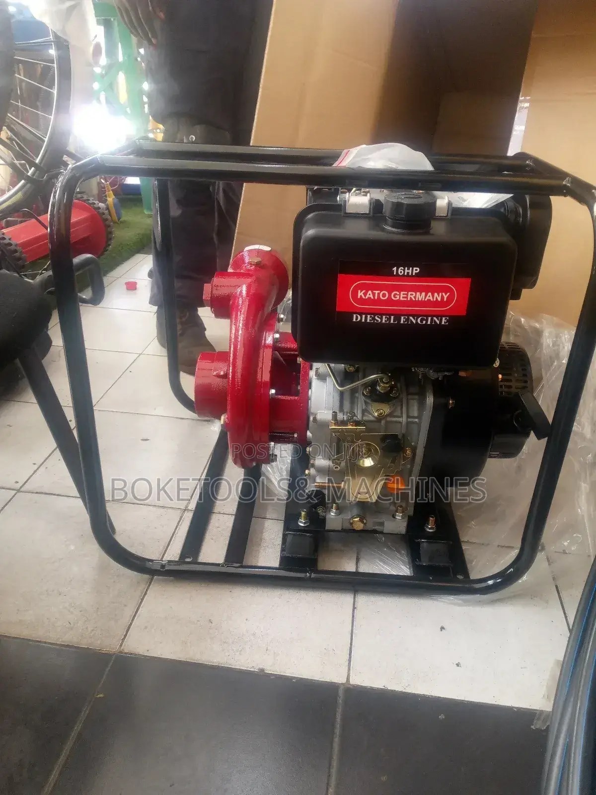 Kato Germany High Pressure Water Pump 3"
