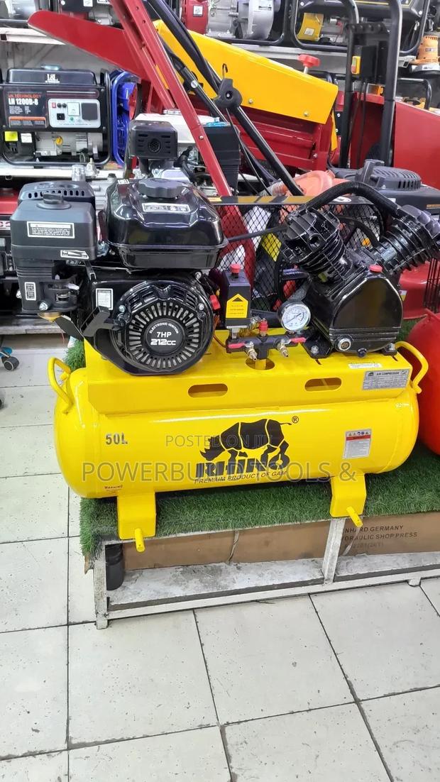 Rhino 50L Petrol Powered Compressor