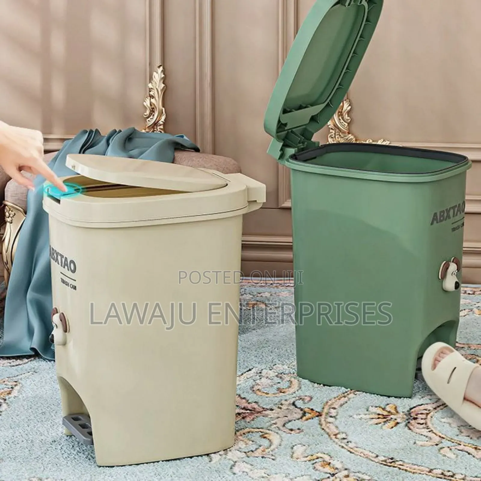 Automatic Plastic Trash Dust Bin Approx 10ltrs