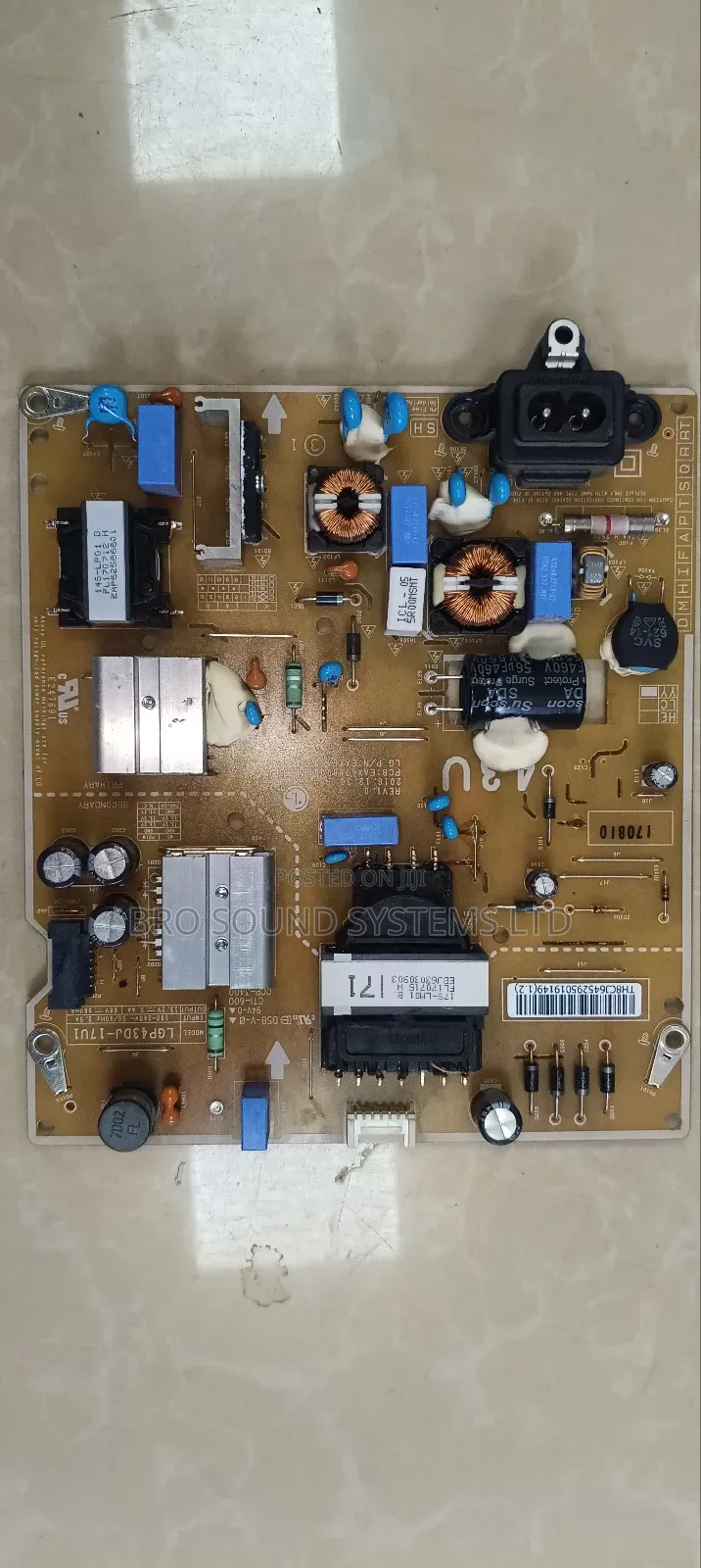 LG TV Power Supply Board