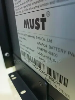 Must 5kw 48v Lithium Battery