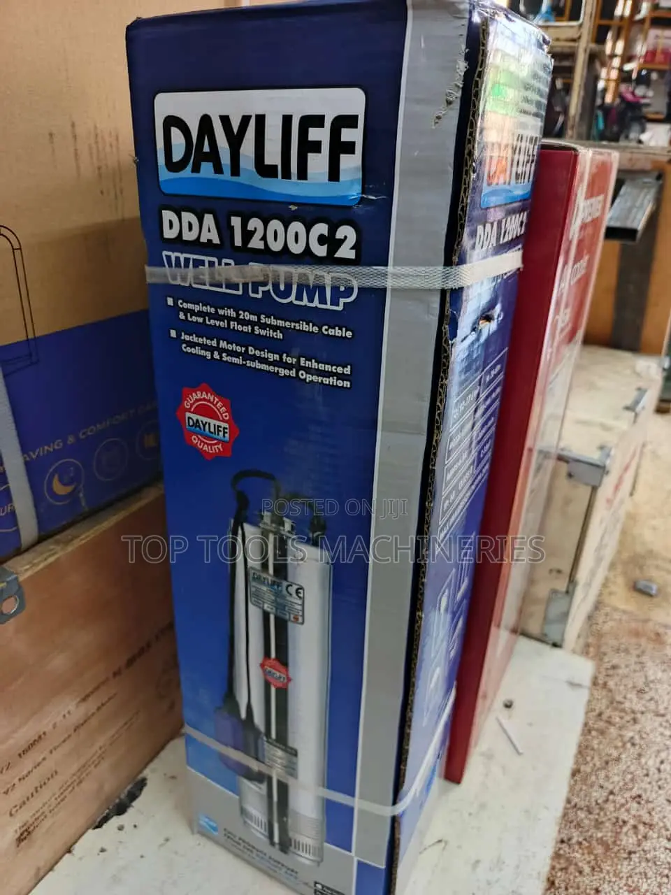 Dayliff 1.25hp FDA 1200C Well Pump 20m-60m Head