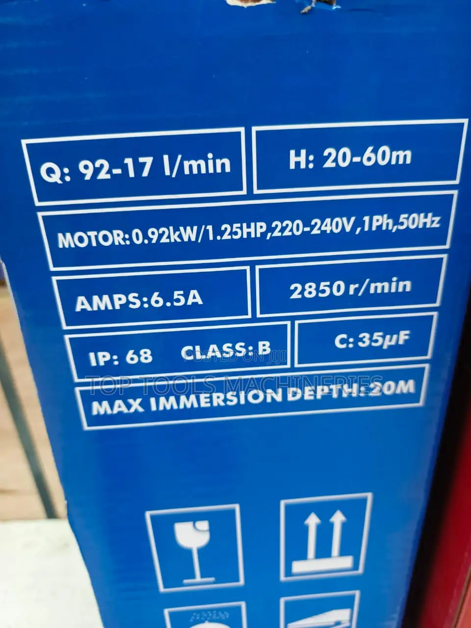 Dayliff 1.25hp FDA 1200C Well Pump 20m-60m Head