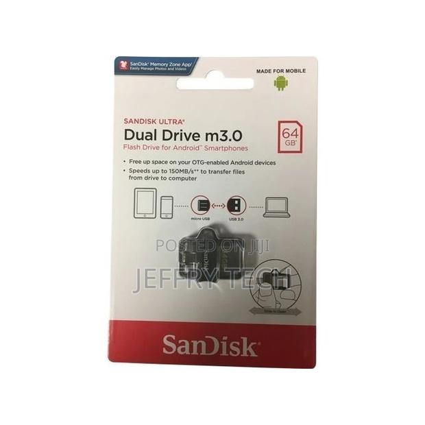Sandisk 64GB Ultra USB 3.0 OTG Flash Drive